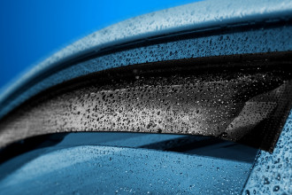 Дефлектор окон (НАКЛАДНОЙ скотч 3М) 4 шт. FORD KUGA I 2008-2012 кроссовер / Форд Куга