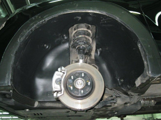Подкрылок с шумоизоляцией HYUNDAI Tucson, 11/2015-2018, кроссовер (передний левый) / Хендай Туксон