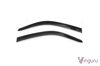 Дефлекторы окон Vinguru SUZUKI Grand Vitara II 3 дв. 2005-2008, 2008-2012, 2012-2015 /крос/накладные/скотч/к-т 2 шт./акрил / Сузуки Гранд витара