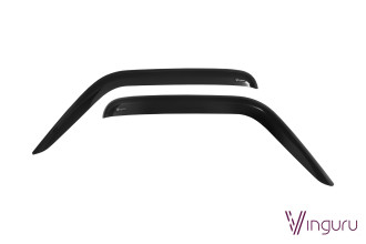 Дефлекторы окон Vinguru HYUNDAI HD72 2004- /грузовик/накладные/скотч/к-т 2шт./акрил / Хендай НД