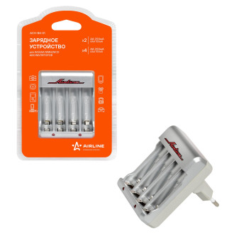Зарядное устройство для AA/AAA NiMh/NiCd аккумуляторов ACH-B4-01 AIRLINE