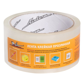 Лента клейкая прозрачная (скотч), 48 мм*50 м AAT-S-01 AIRLINE