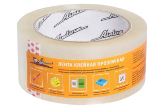Лента клейкая прозрачная (скотч), 48 мм*100 м AAT-S-02 AIRLINE