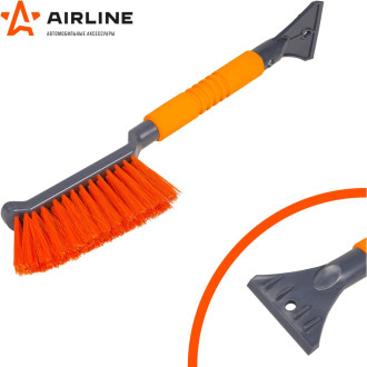 Щетка от снега и льда с эргономичной рукояткой + скребок (45 см) ABRN017 AIRLINE