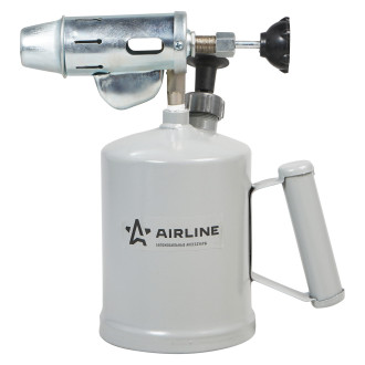 Лампа паяльная (горелка) бензиновая, 1,5L, серая AGT-06 AIRLINE