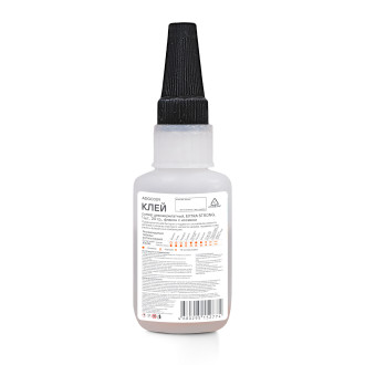 Клей супер цианакрилатный EXTRA STRONG, 1 шт., 20 гр., флакон с носиком ADGC009 AIRLINE