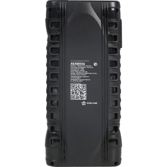Аккумулятор пусковой (Booster) 12000мАч, 750А, 14.8V, умные провода, пуск ДВС 3.0d, кейс AEAB006 AIRLINE