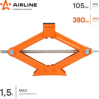 Домкрат ромбический 1.5т 104-385мм AJ-R-1.5 AIRLINE
