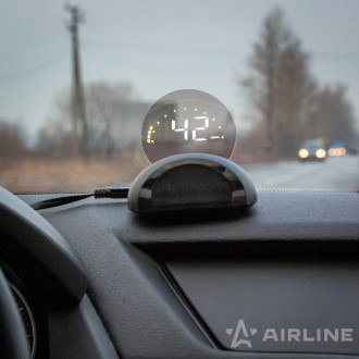 Дисплей проекционный HUD, спидометр с встроенным круглым экраном ALAA002 AIRLINE
