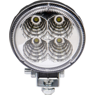 Фара светодиодная круглая 4LED, рассеянный свет, 12Вт, 83х83х51мм, 12/24В ALED002 AIRLINE