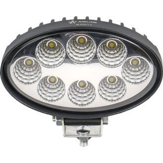 Фара светодиодная овальная 8LED, рассеянный свет, 24Вт, 140х86х55мм, 12/24В ALED013 AIRLINE