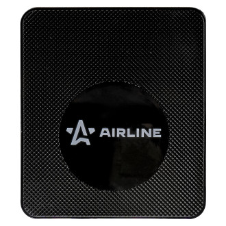 Коврик липучка чёрный большой 138*160 мм ASM-BB-03 AIRLINE