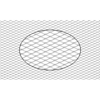 Сетка для защиты радиатора, алюм., яч. 10*4 мм (R10), 100*40 см, без покраски (1 шт.) APM-A-03 AIRLINE