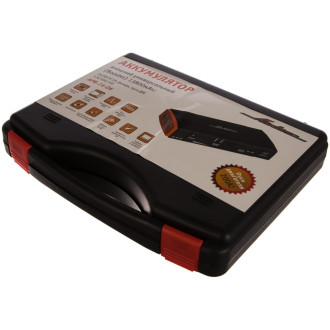 Аккумулятор пусковой (Booster) 13800мАч, 400А, 12.4V, пуск ДВС 2.0d, USB 5V/2A, 12/16/19V, кейс (APB-14-06) APB-14-06 AIRLINE