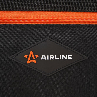 Сумка дорожная автомобильная, средняя (49*24*20 см), черн./оранж. AR-BAG-01 AIRLINE