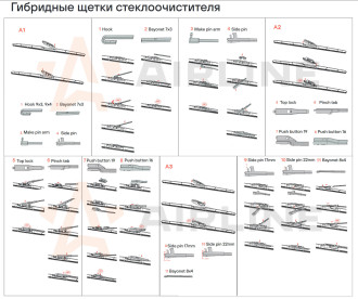 Щетка стеклоочистителя 400 мм (16