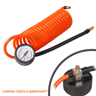 Компрессор X6 двухпоршневой (70л/мин., 10 АТМ, от АКБ) CA-070-17S AIRLINE