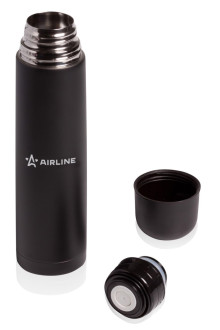 Термос 1л., черный IT-04 AIRLINE