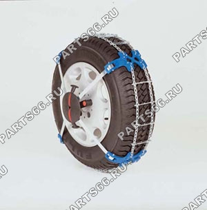 Anti-skid snow chain without grip links, Snow chains