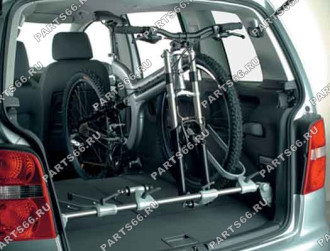 Interior bicycle carrier