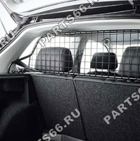Partition grille, Partition grille above the back rest, steel mesh