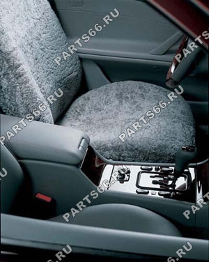 Head restraint cover, front, single, Sheepskin covers