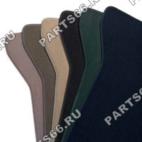 Textile floor mats, front, ecru (light brown)