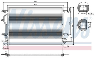 AUDI A4 КОНДЕНСАТОР КОНДИЦ (см.каталог)