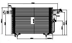 AUDI A6 {+AI 100 91-94} КОНДЕНСАТОР КОНДИЦ (см.каталог)
