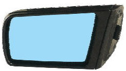 W202 {W210 95/140 95-} ЗЕРКАЛО ЛЕВ ЭЛЕКТР С ПОДОГРЕВ С КРЫШК 5 КОНТ (flat)