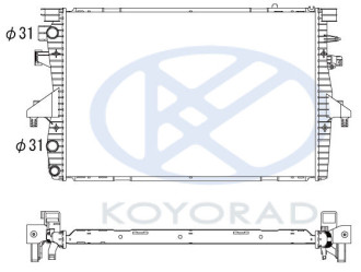 TRANSPORTER РАДИАТОР ОХЛАЖДЕН (KOYO) (см.каталог)