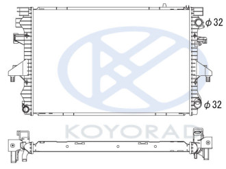 TRANSPORTER РАДИАТОР ОХЛАЖДЕН (KOYO) (см.каталог)
