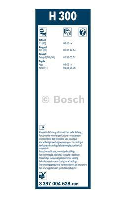 Щетка стеклоочистителя Bosch Rear H 300