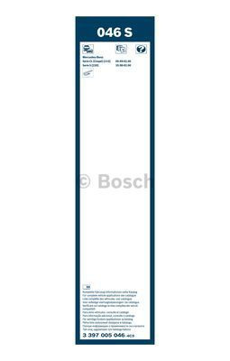 Комплект стеклоочистителей Bosch Twin Spoiler 046S