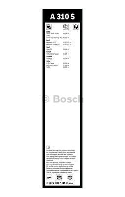Комплект стеклоочистителей Bosch Aerotwin RLE A 310 S