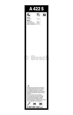Комплект стеклоочистителей Bosch Aerotwin A 422 S