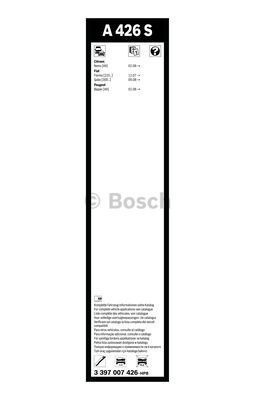 Комплект стеклоочистителей Bosch Aerotwin A 426 S