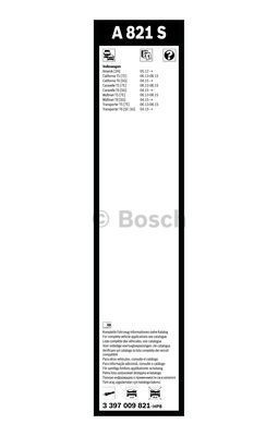 Комплект стеклоочистителей Bosch Aerotwin A 821 S