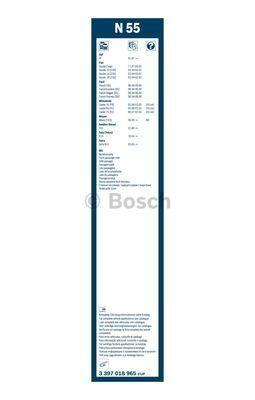 Щетка стеклоочистителя Bosch Twin N55