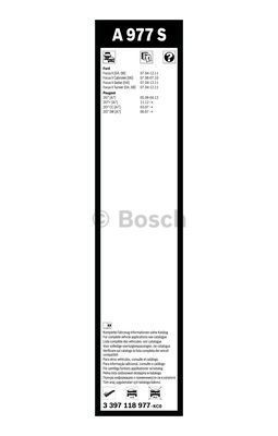 Комплект стеклоочистителей Bosch Aerotwin A 977 S