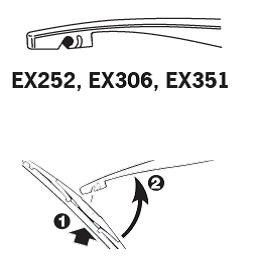 Щетка стеклоочистителя Trico ExactFit EX306