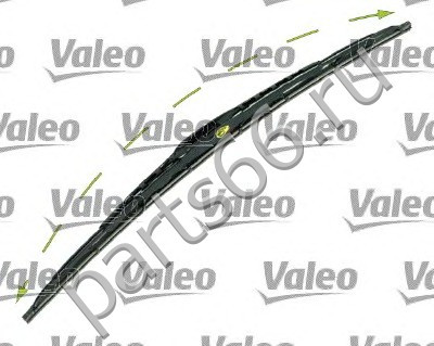 Щетка стеклоочистителя Valeo Silencio blester UM28