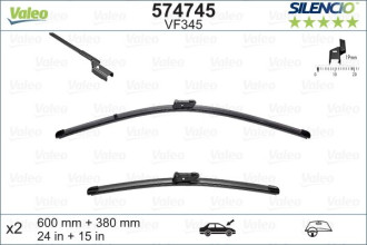 Щетка стеклоочистителя Valeo Silencio X-TRM OE VM345