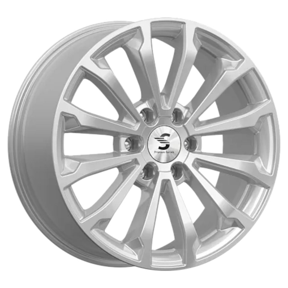 СКАД Premium  КР006 (20Land Cruiser Prado)  8,5\R20 6*139,7 ET25  d106,1  Elite silver  [78895]  <Ш>