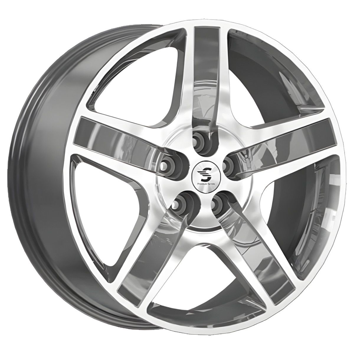 СКАД Premium  КР008  8,5\R20 5*114,3 ET47  d67,1  Diamond gloss graphite  [79049]