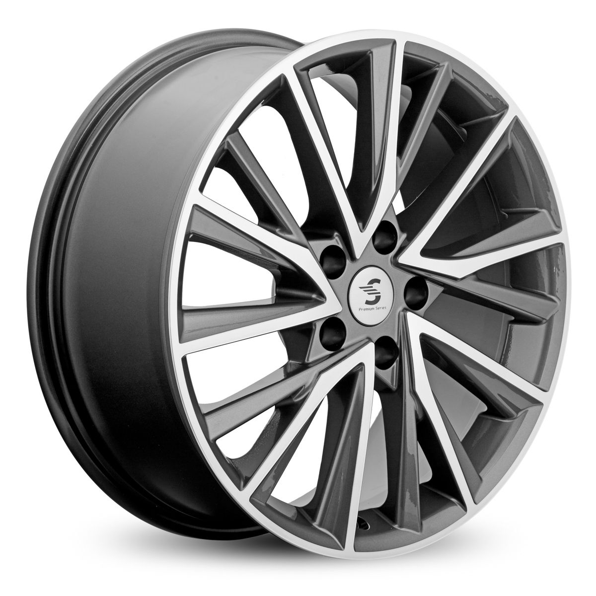 СКАД Premium  КР010 (18Xceed)  7,5\R18 5*114,3 ET45  d67,1  Diamond gloss graphite  [79195]