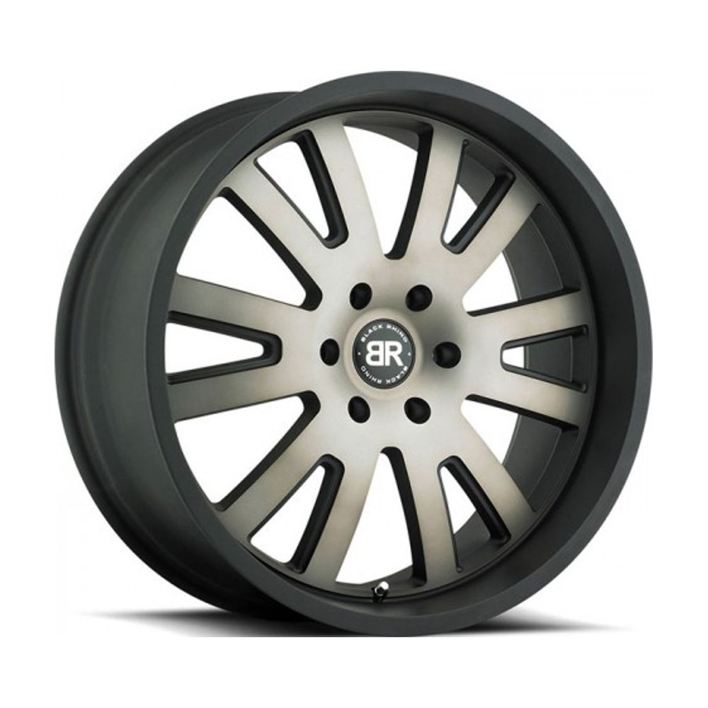 BLACK RHINO  COLUMBIA  9,0\R20 5*150 ET20  d110,1  Matt Black Machine Face Dark Matt  [2090CLM205150M10]