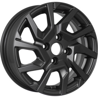 KD1420 R14x5.5 4x100 ET40 CB54.1 Matt_Black_Painted