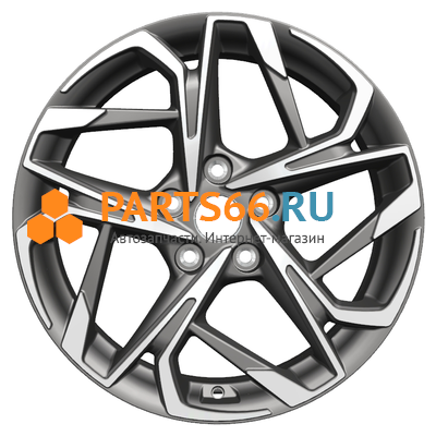 7x17/5x114,3 ET48 D67,1 KHW1716 (Sonata) Gray-FP