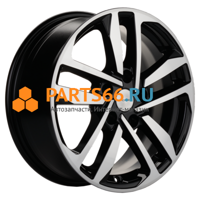 6,5x16/5x114,3 ET47 D66,1 KHW1612 (Fluence/Juke) Black-FP